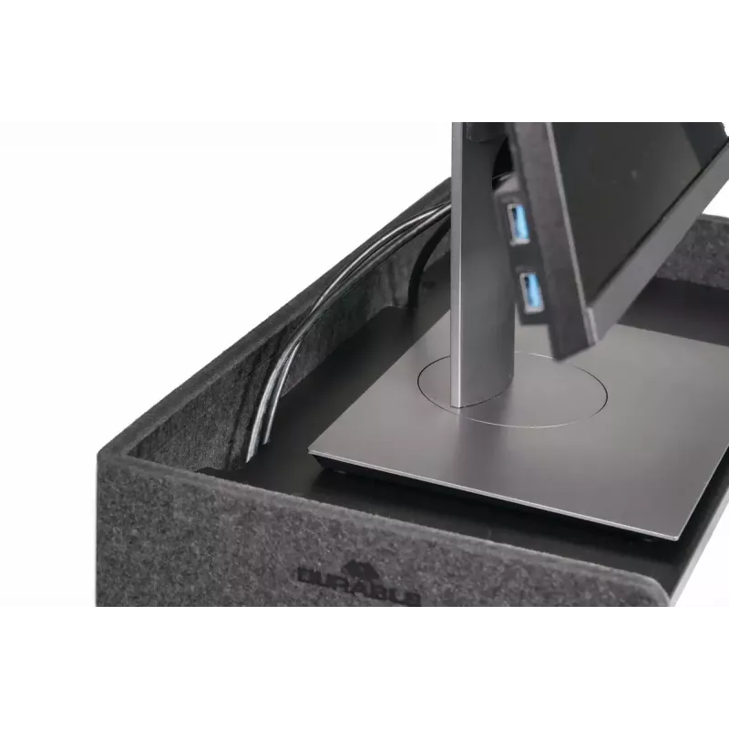 Monitorijalusta Durable 508158 vapaasti seisova 10 kg kantavuus korkeussäädettävä