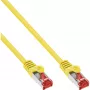 InLine 100 kpl bulk-pakkaus patch-kaapeli S/FTP PiMF Cat.6 PVC kupari keltainen 0,5 m