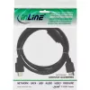 InLine HDMI-kaapeli High Speed uros + ferriitti musta 1 m