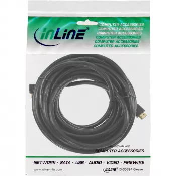 InLine HDMI-mini-kaapeli, High Speed HDMI, AM/CM, kullattu, 0,5 m