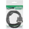 InLine HDMI-DVI-kaapeli 19-pin uros / 18+1 uros + ferriittisydän musta 1,5 m