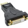 InLine DisplayPort-adapteri DisplayPort-uros - DVI-D 24+1 naaras musta