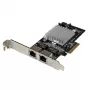 StarTech.com kaksiporttinen PCI Express (PCIe x4) Gigabit Ethernet -palvelinadapteri-verkkokortti – Intel i350 NIC