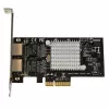 StarTech.com kaksiporttinen PCI Express (PCIe x4) Gigabit Ethernet -palvelinadapteri-verkkokortti – Intel i350 NIC