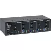 KVM-työpöytäkytkin InLine 63654I 4-porttinen kahden näytön DP 1.2 4K USB 3.0 audio