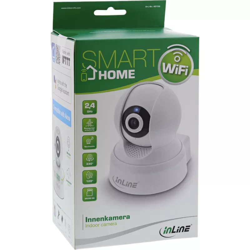 IP-valvontakamera InLine Smart Home Camera sisätiloihin