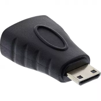 InLine HDMI-adapteri, HDMI A -liitin / HDMI C -uros, 4K/60Hz, kullattu