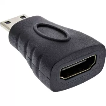 InLine HDMI-adapteri, HDMI A -liitin / HDMI C -uros, 4K/60Hz, kullattu
