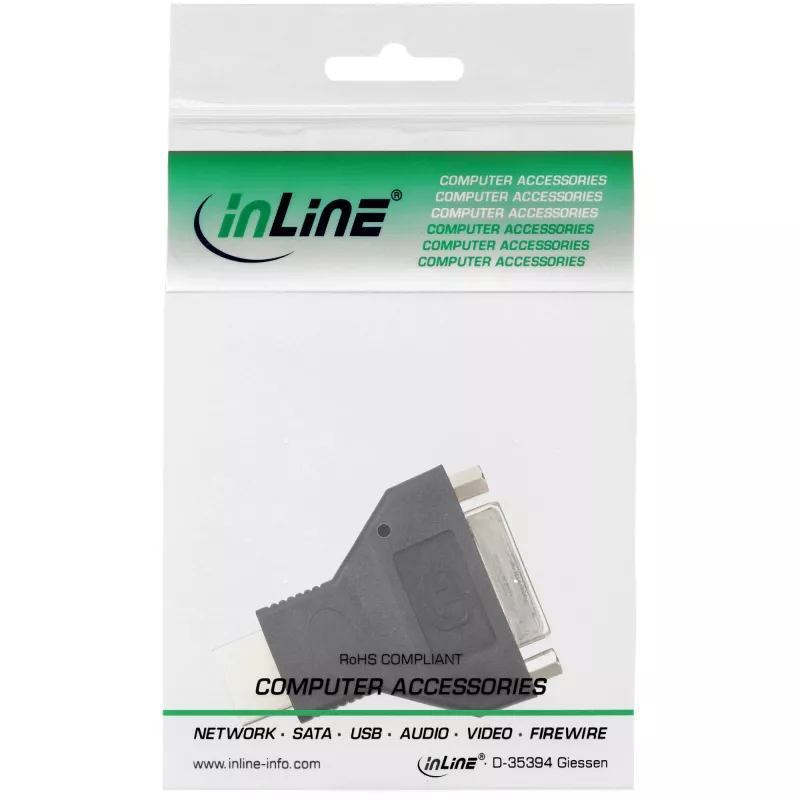 InLine 17670 HDMI-DVI-adapteri uros / liitin