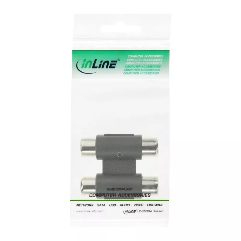 InLine 99318 audioadapteri 2x RCA-liitin / liitin