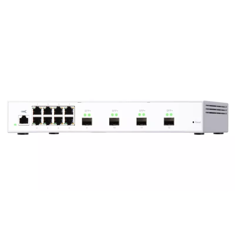 QNAP QSW-M408S Verkkokytkin Managed L2 Gigabit Ethernet (10/100/1000) valkoinen