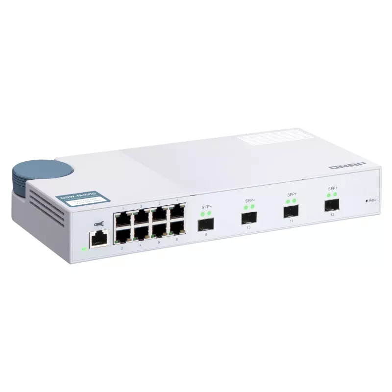 QNAP QSW-M408S Verkkokytkin Managed L2 Gigabit Ethernet (10/100/1000) valkoinen