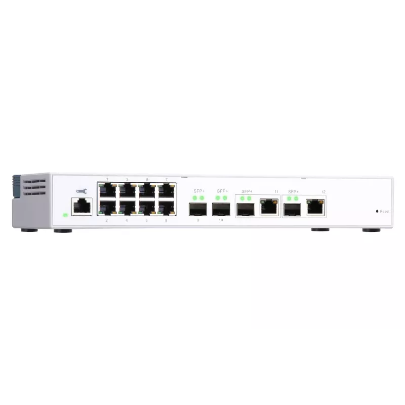 QNAP QSW-M408-2C Verkkokytkin Managed L2 10G Ethernet (100/1000/10000) valkoinen