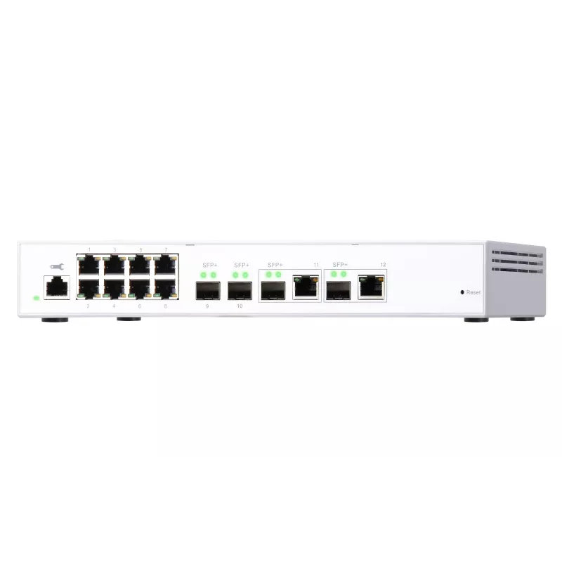 QNAP QSW-M408-2C Verkkokytkin Managed L2 10G Ethernet (100/1000/10000) valkoinen