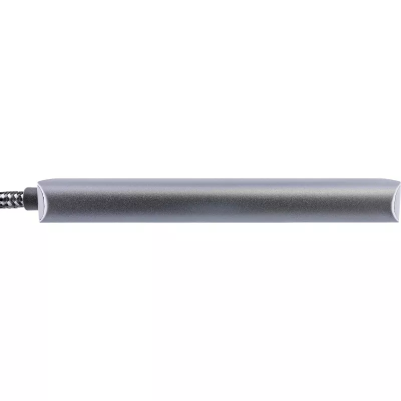 InLine USB 3.2 -keskitin, USB-C 4x USB A 10 Gb/s, alumiini, harmaa