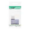 InLine USB4-sovitin, USB-C uros/naaras oikealle/vasemmalle kulma, alumiini, harmaa