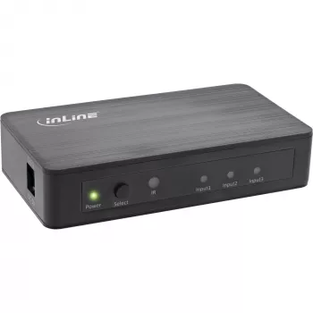 InLine HDMI-kytkin, 3 porttia, 4K2K@60Hz, HDCP 2.2
