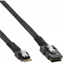 InLine ohut SAS-kaapeli InLine 27645B SFF-8654 - Mini SAS SFF-8087 12 Gb/s 1 m