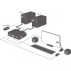 InLine kaapeli KVM-kytkin, 2-porttinen, HDMI, 4K, USB, audio