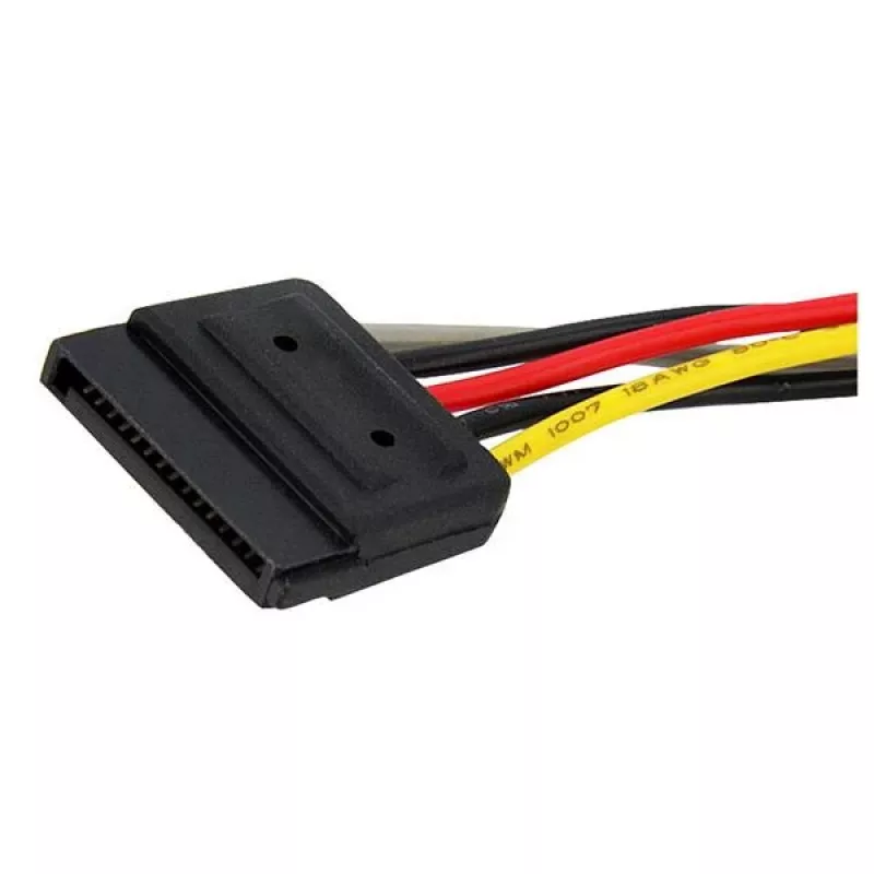 StarTech.com 15 cm SATA-virta Y-haarakaapeli - uros/naaras