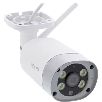 InLine SmartHome HD-ulkokamera LED-valolla, IP66