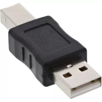 USB 2.0 -adapteri Type-A uros / Type-B uros InLine 33443A