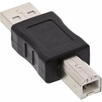 USB 2.0 -adapteri Type-A uros / Type-B uros InLine 33443A