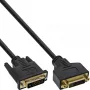 InLine DVI-D-kaapeli Premium 24+1 uros naaras Dual Link kullattu 2 m