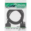 InLine DVI-D-kaapeli Premium 24+1 uros naaras Dual Link kullattu 2 m