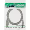 USB 2.0 -jatkokaapeli Type-A uros/naaras InLine 34603X beige 3 m