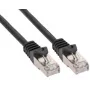 InLine 72500S kytkentäkaapeli, SF/UTP, Cat.5e, musta, 10 m