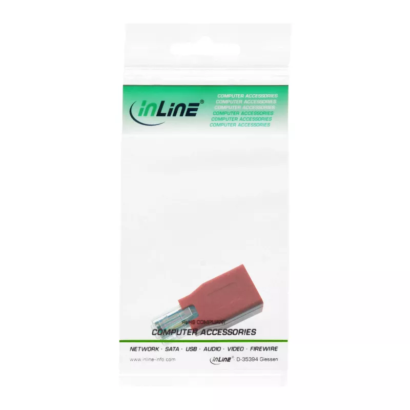 InLine crossover-adapteri RJ45 uros naaras 69994K