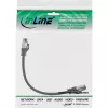 InLine patch-kaapeli S/FTP PiMF Cat.8.1 halogeeniton 2000MHz musta, 0,3m