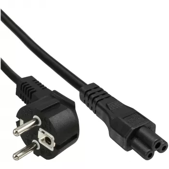 Virtakaapeli InLine 16657D kannettavaan musta 2 m