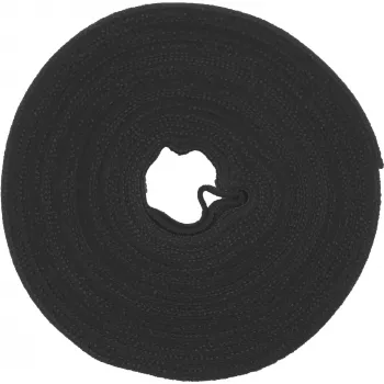 InLine nippuside tarranauhalla 16 mm musta 10 m