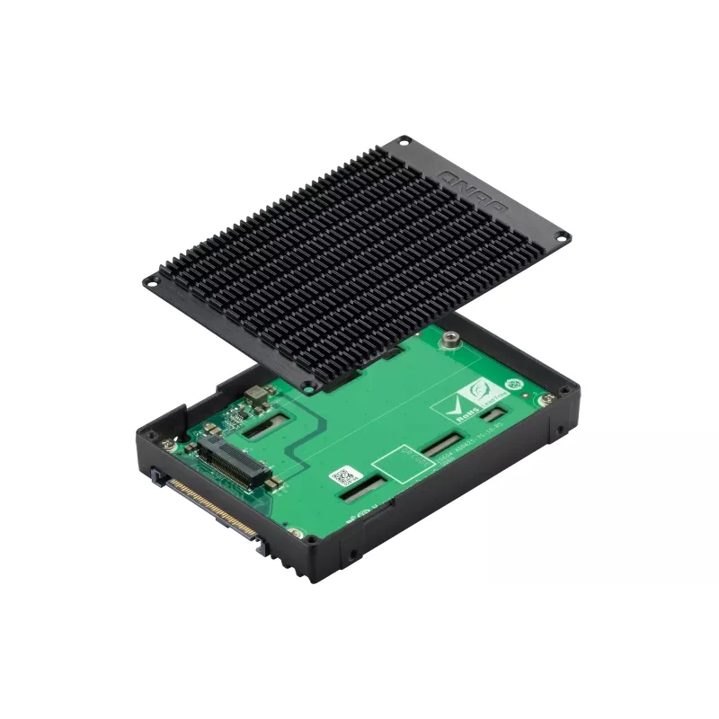 QNAP - QDA-UMP4 - liitäntäsovitin - M.2 - PCIe 4.0 x4 (NVMe) - U.2