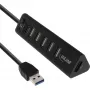USB-keskitin InLine Smart Hub 7 porttia USB 3.0 ja 2.0 pikapikalatausportilla