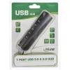 USB-keskitin InLine Smart Hub 7 porttia USB 3.0 ja 2.0 pikapikalatausportilla