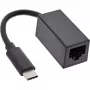 InLine USB 3.2 Gigabit Ethernet -verkkosovitinkaapeli, USB-C