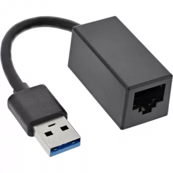InLine USB 3.2 Gigabit Ethernet -verkkosovitinkaapeli, USB-A