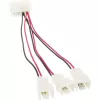 InLine PC-tuuletinadapterikaapeli 12V / 5V enintään 3 tuulettimelle 33005A