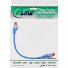 InLine verkkokaapeli S/FTP PiMF Cat.6 250MHz PVC kupari sininen 0,3m