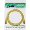 InLine verkkokaapeli S/FTP PiMF Cat.6 250MHz PVC kupari keltainen 0,3m
