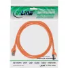 InLine verkkokaapeli SF/UTP Cat.5e oranssi 0,5 m