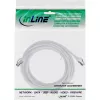 InLine verkkokaapeli, S/FTP (PiMf), Cat.8.1, 2000MHz, halogeeniton, valkoinen, 7,5m