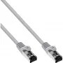 InLine verkkokaapeli, S/FTP (PiMf), Cat.8.1, 2000MHz, halogeeniton, harmaa, 1m
