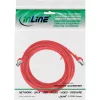InLine verkkokaapeli, S/FTP (PiMf), Cat.8.1, 2000MHz, halogeeniton, punainen, 5 m