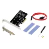 Conceptronic EMRICK 2-in-1 M.2 SSD PCIe -adapteri SATA AHCI NVMe