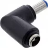 InLine DC-adapteri 5,5x2,1 mm DC-uros/naaras kulma universaali musta