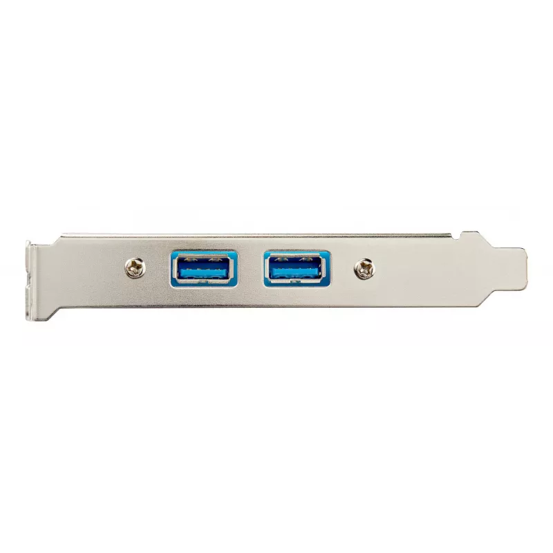 StarTech.com 2-porttinen USB 3.0 Type-A -korttipaikkapeltiadapteri, IDC, USB 3.2 Gen 1 (3.1 Gen 1), sininen, ruostumaton teräs, 0,5 m, CE, REACH, 500 mm